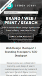 Mobile Screenshot of designlobby.co.uk